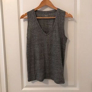 madewell gray tank